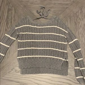 American Eagle striped sweater